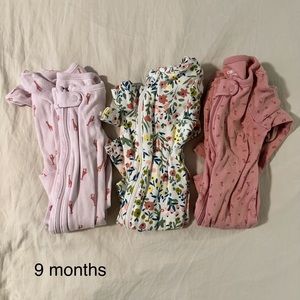Carter’s Footie Onesie Pajamas 9 months